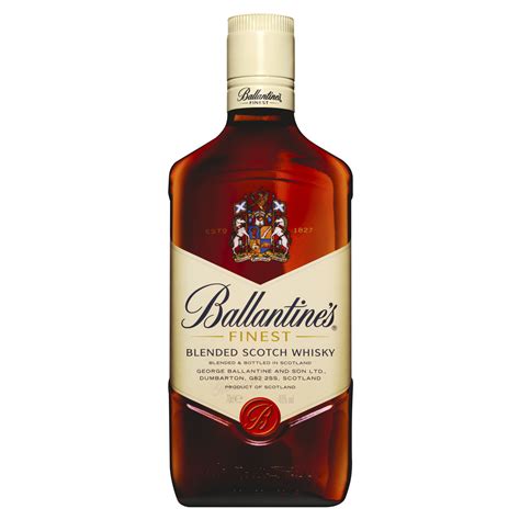 ballantine's finest blended scotch whisky.